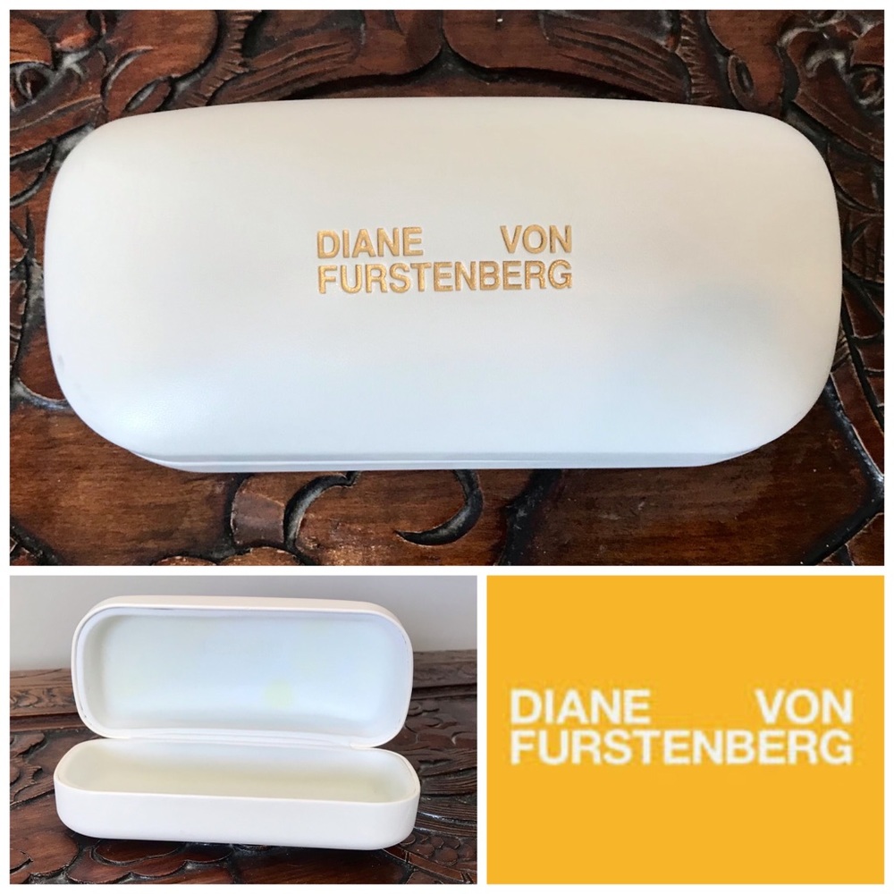 Diane Von Furstenberg glasses hard case
